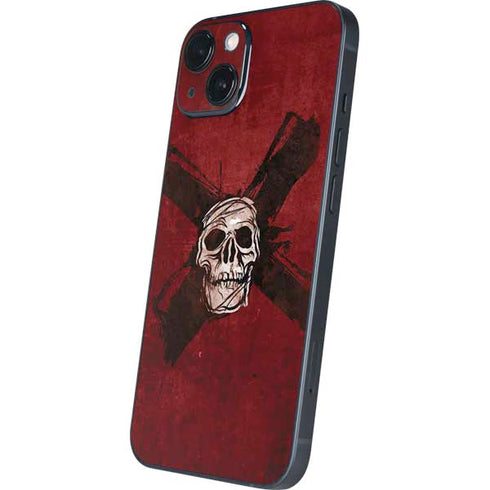 Zombie X Skull & Bone iPhone 14 Plus Skin